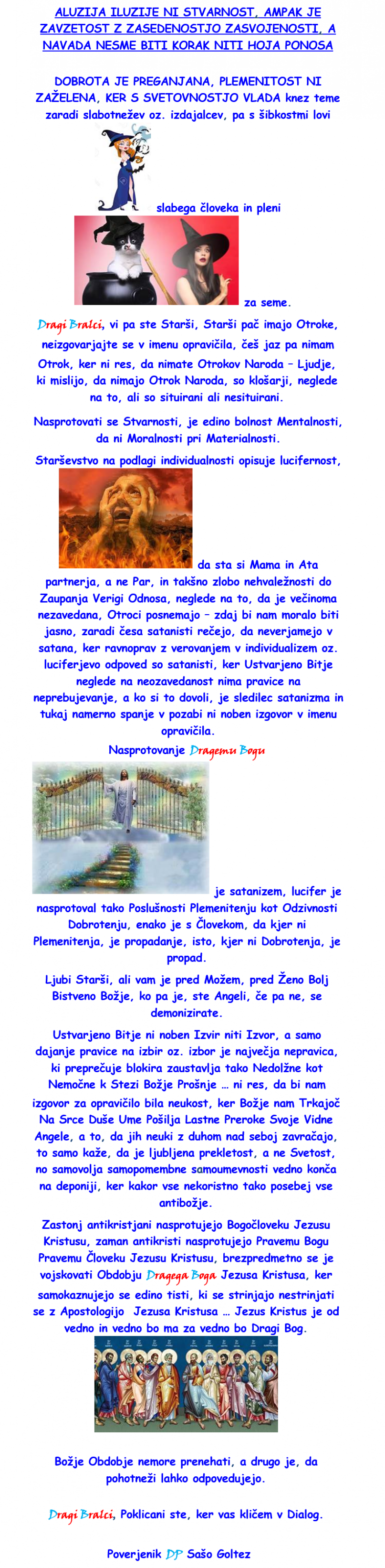 ALUZIJA ILUZIJE NI STVARNOST ALUZIJA ILUZIJE NI STVARNOST
