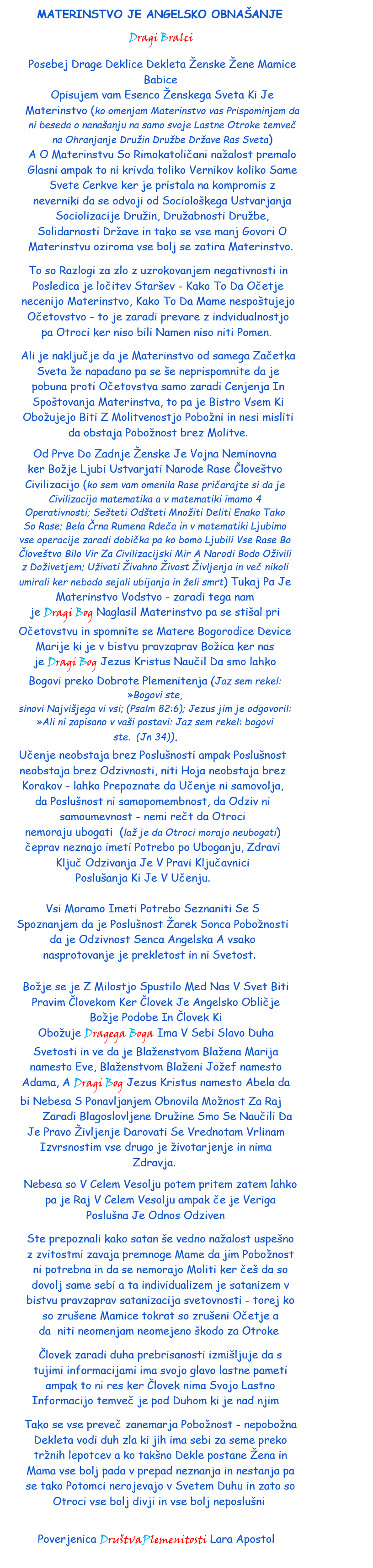 MATERINSTVO v2